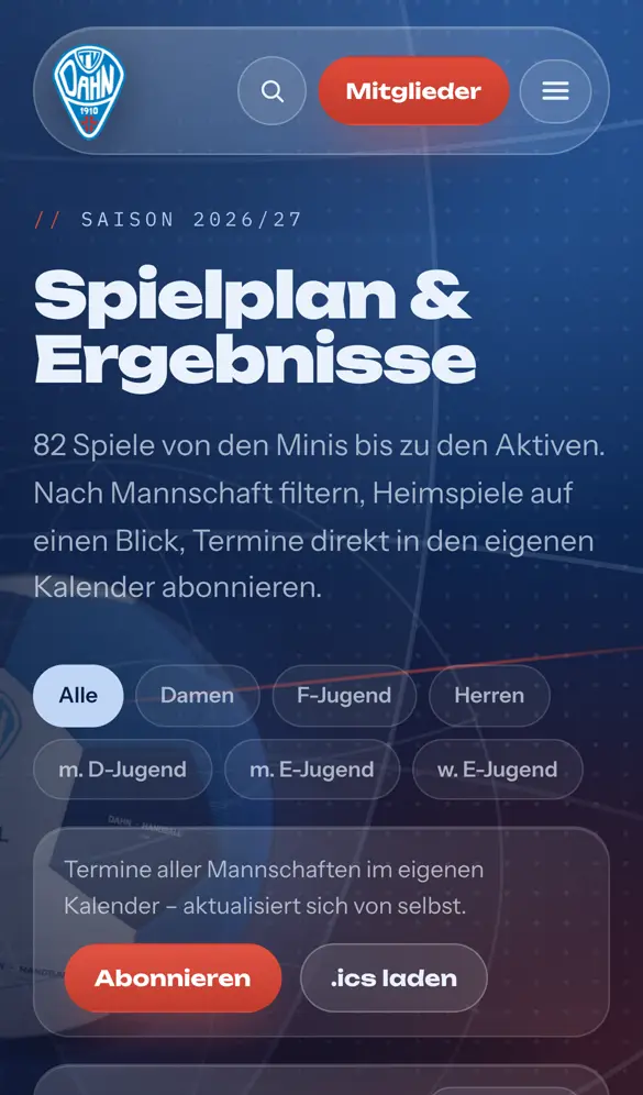 Schritt 1: Neue Ergebnisse? Ganz oben auf der Seite mit dem Finger nach unten ziehen.