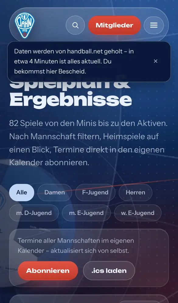 Schritt 2: Loslassen, sobald „Loslassen zum Aktualisieren“ erscheint.